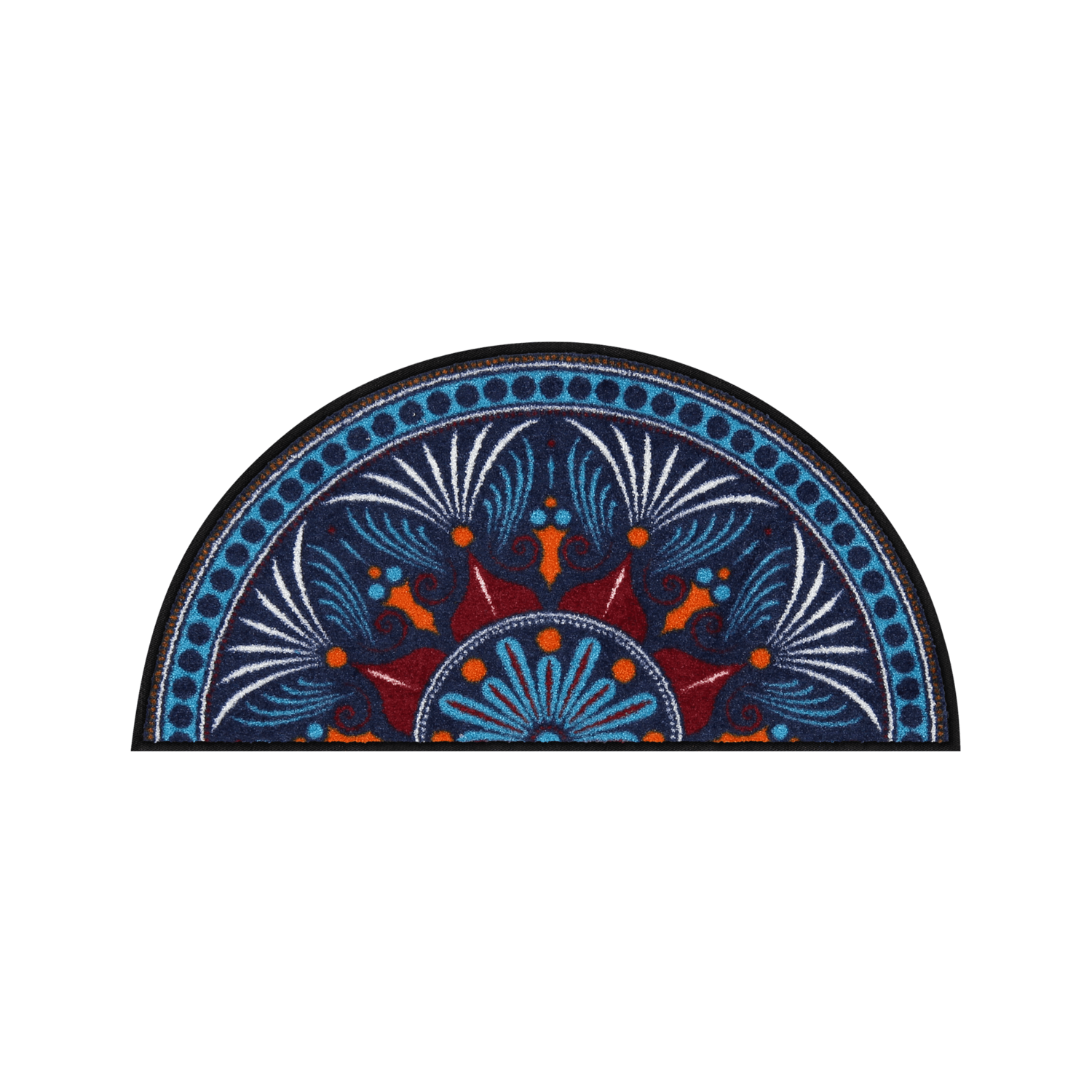 salonloewe-yara-halb-rund-fu-matte-42x85-cm-t-rkis-rot image 1