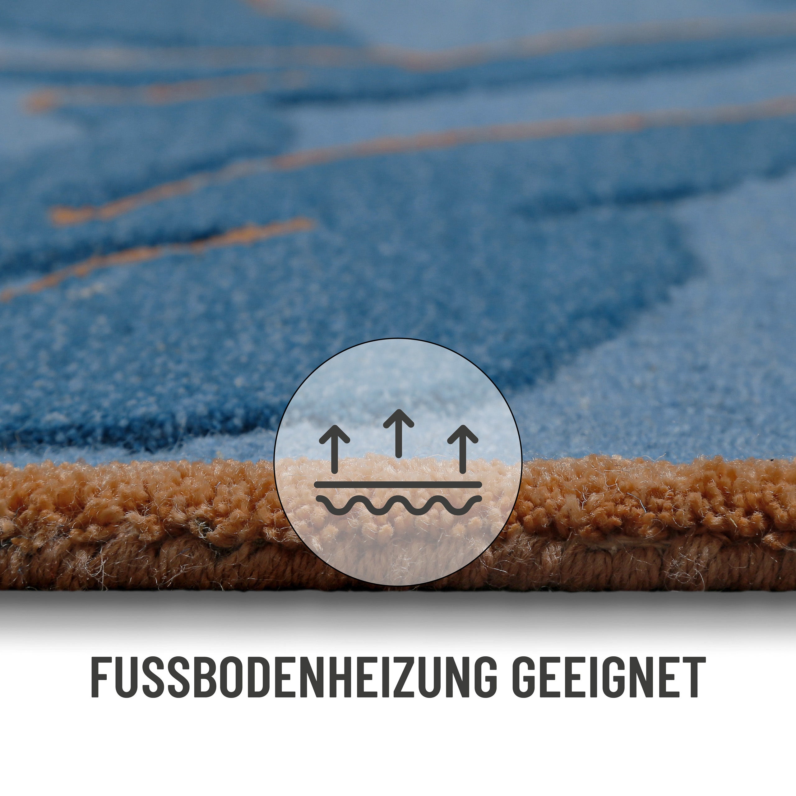 weconhome-summers-peak-kurzflor-teppich-schurwolle-blau-multi-floral image 5