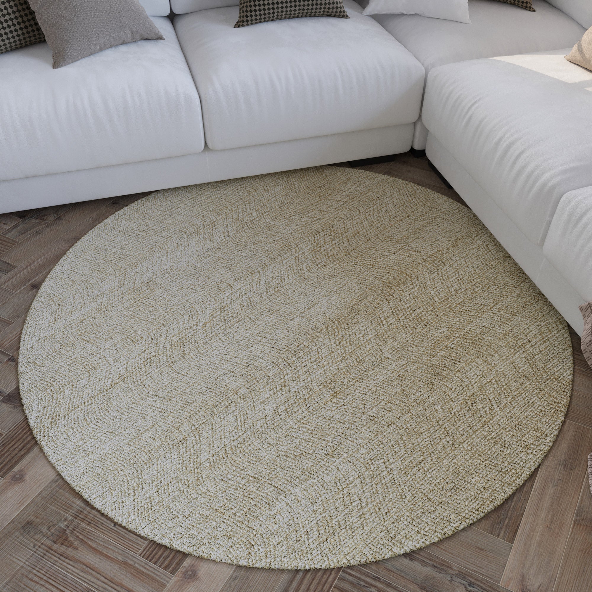 weconhome-hamptons-thirteen-kurzflor-teppich-rund-sand-beige-handgetuftet-aus-10 image 2
