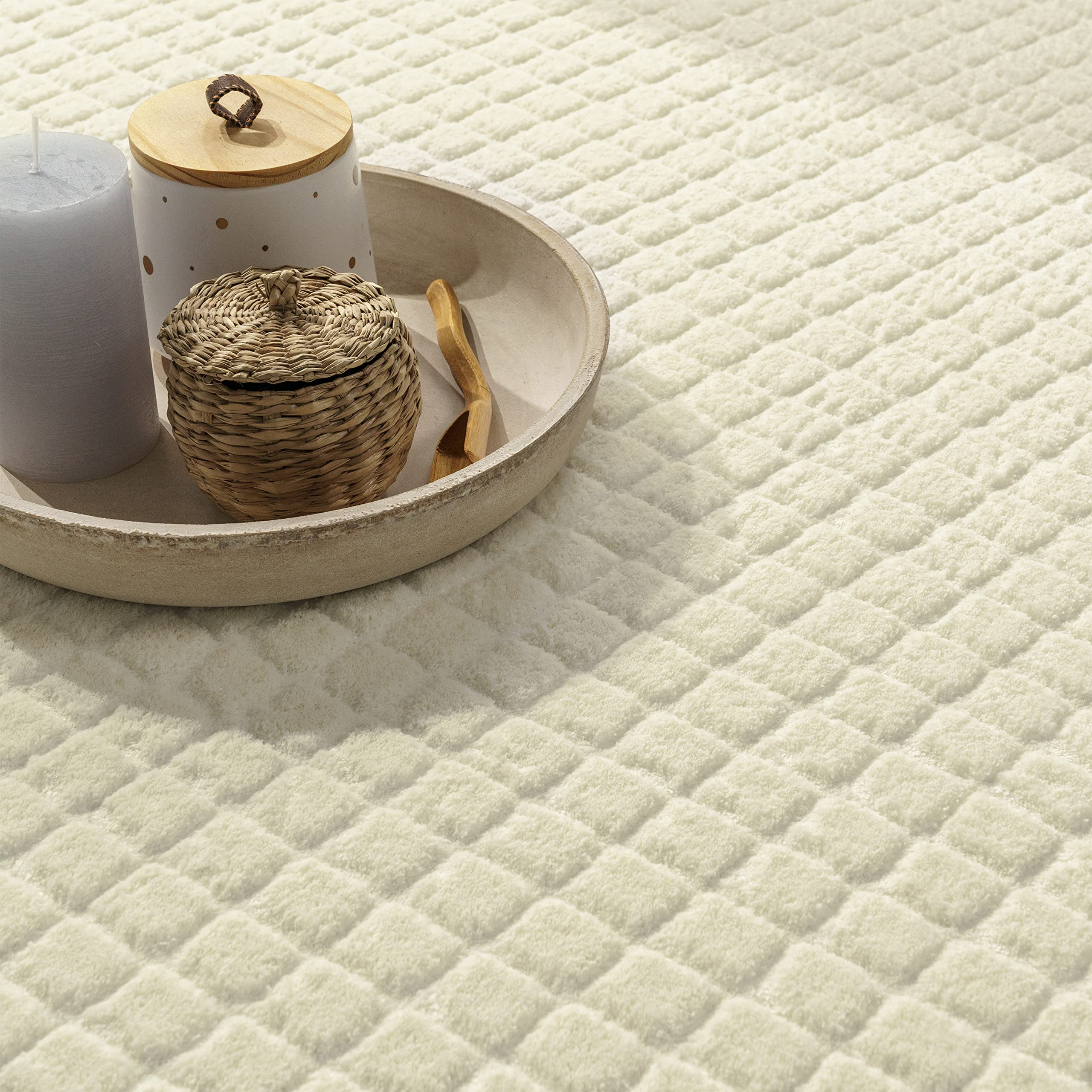 paco-home-metro-teppich-creme-120x160-cm-rauten-3d image 4