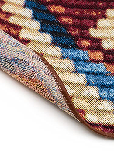 benuta-kenya-in-outdoor-teppich-rund-multicolor-160-cm-wetterfester-kunstfaser-t image 8