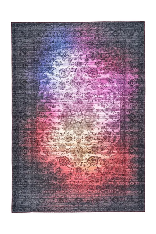 kayoom-galaxy-1125-flachflorteppich-vintage-design-verwaschungen-verschiedene-fa image 1
