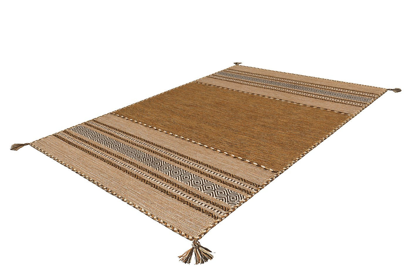 kayoom-navarro-2921-baumwollteppich-flachflor-100-baumwolle-streifenmuster image 4