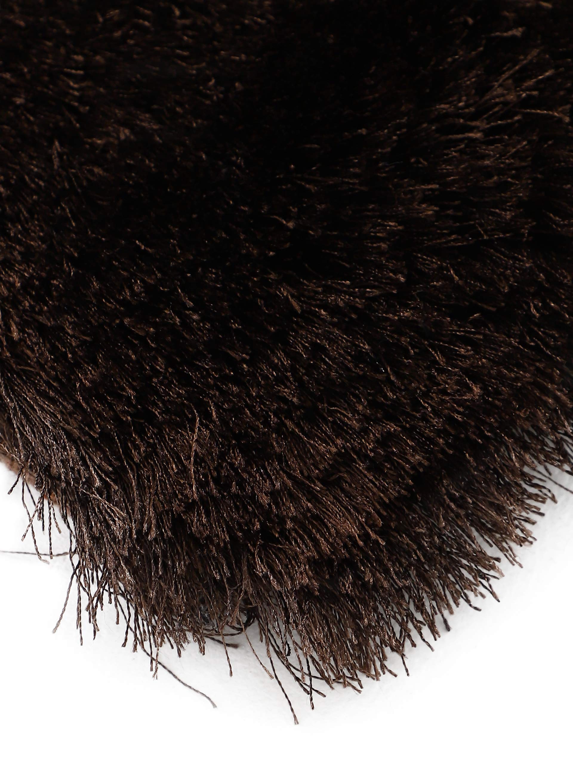 carpetfine-hochflorteppich-breeze-l-ufer-dunkelbraun-75x240-cm-shaggy-teppich-f- image 5