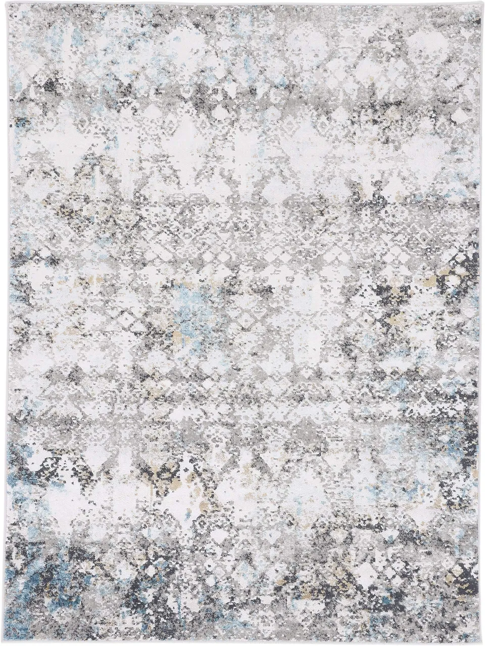 carpetfine-gusto-teppich-grau-160x230-cm-rechteckig-aus-viskose-polyester-mix-f- image 1