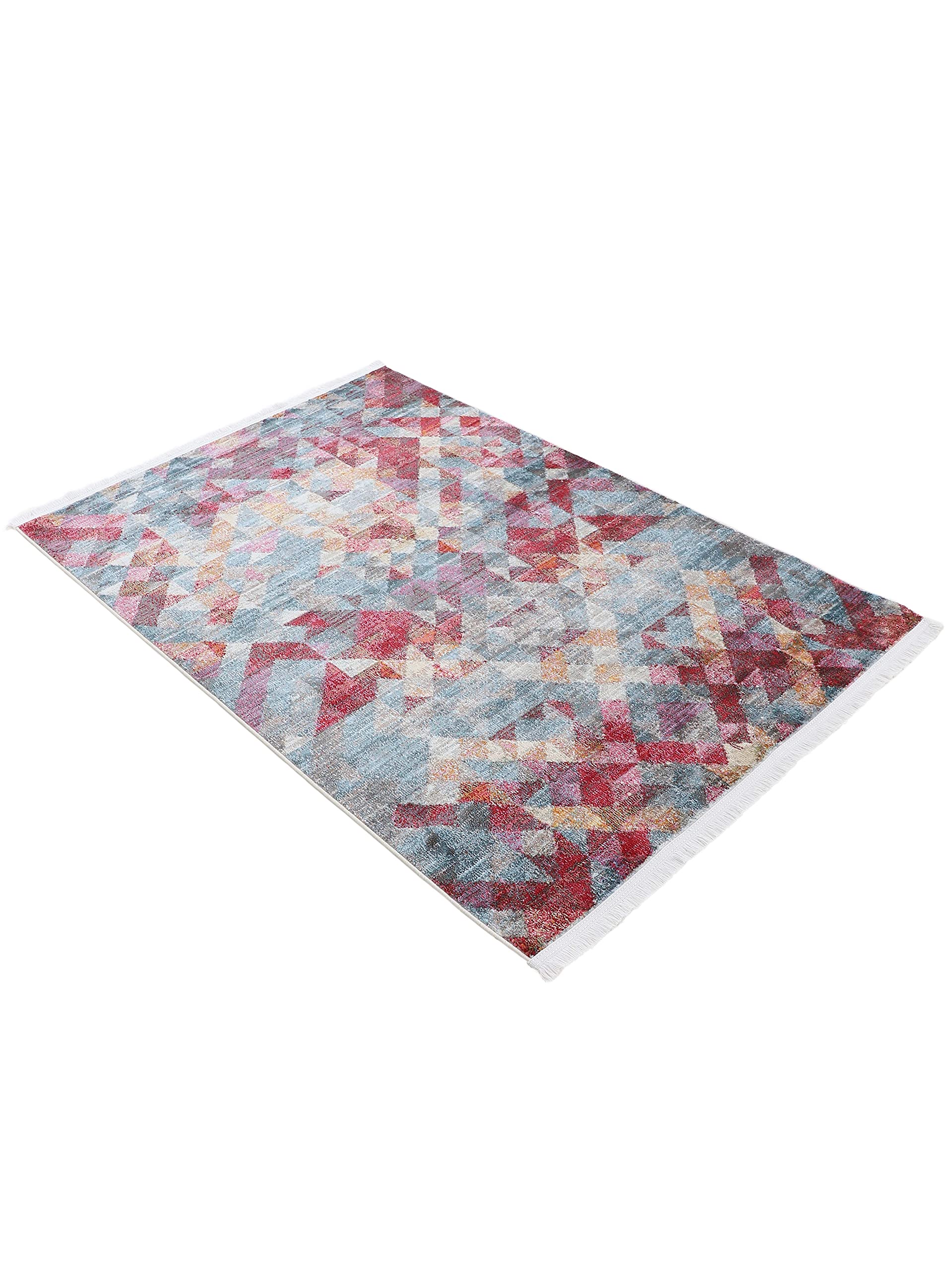 carpetfine-lori-teppich-multicolor-80x150-cm-geometrisch-moderner-teppich-f-r-wo image 3