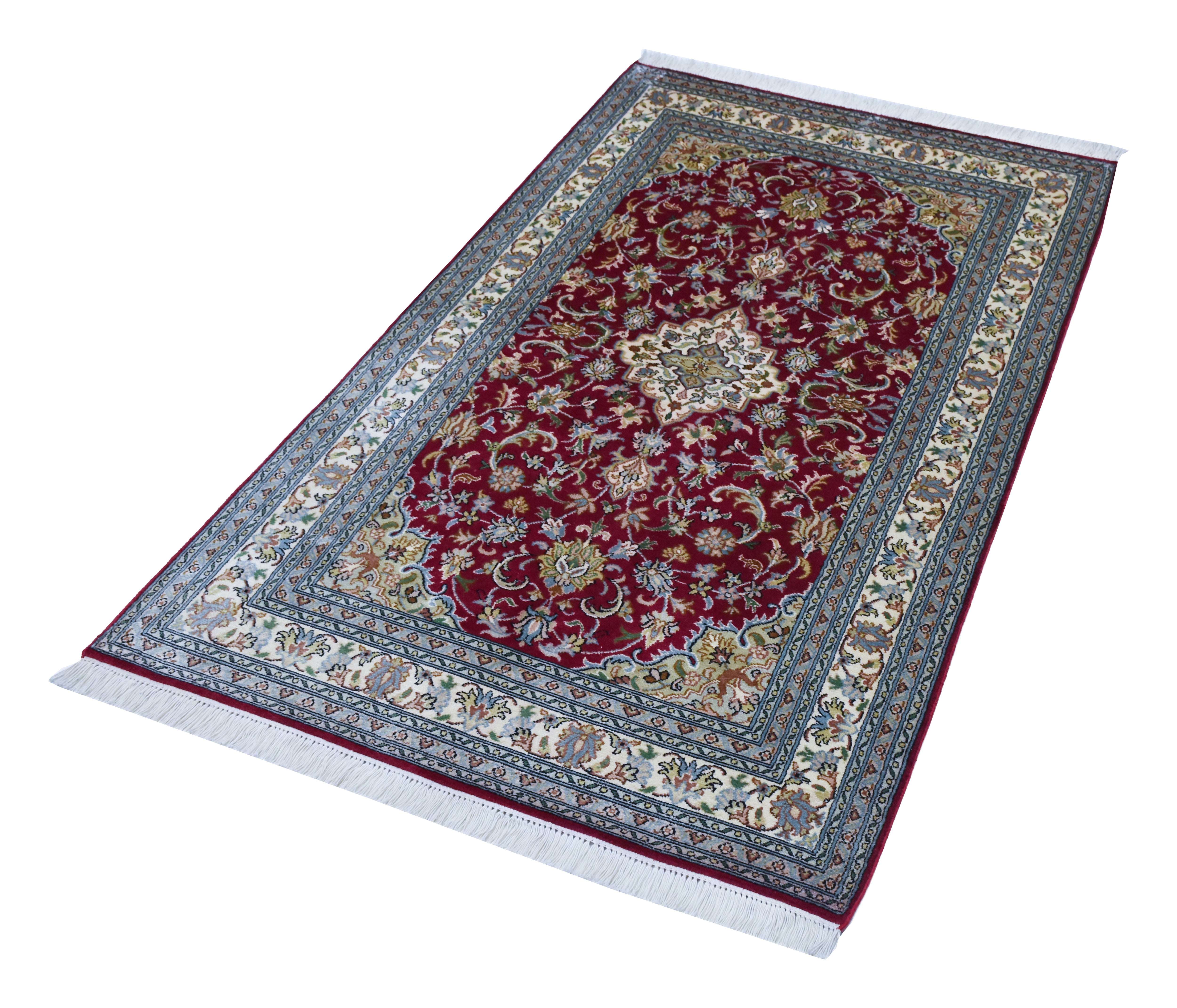 kayoom-kashan-625-multi-handgewebter-orientteppich-93-cm-x-160-cm image 2