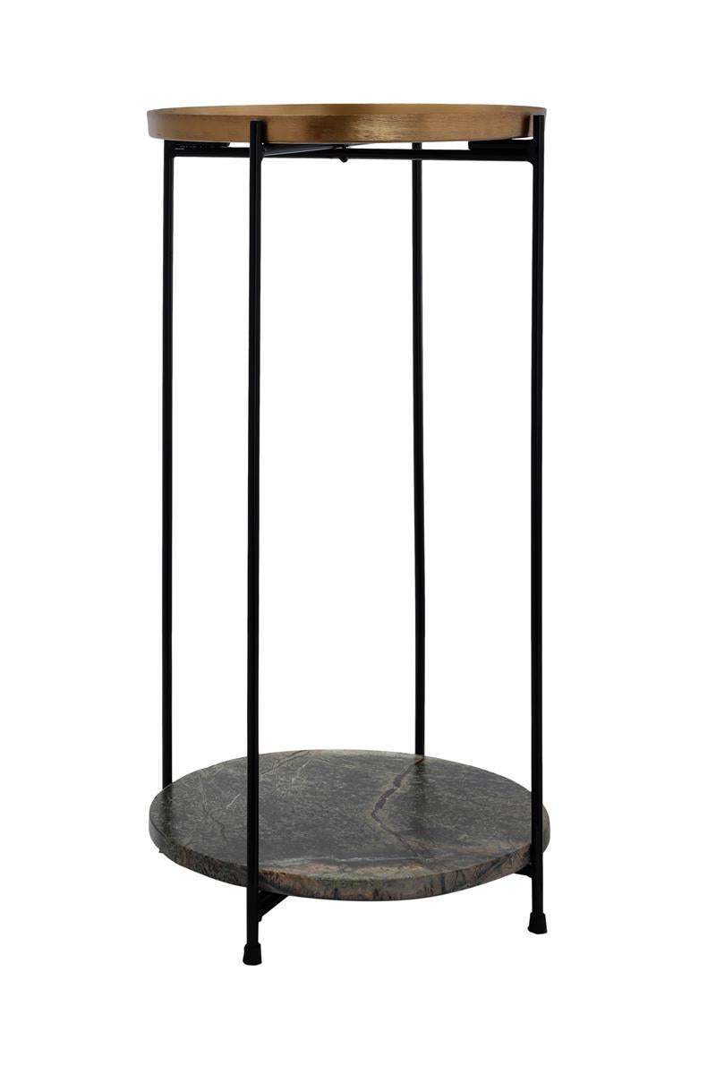 kayoom-beistelltisch-louisa-125-metall-marmor image 2
