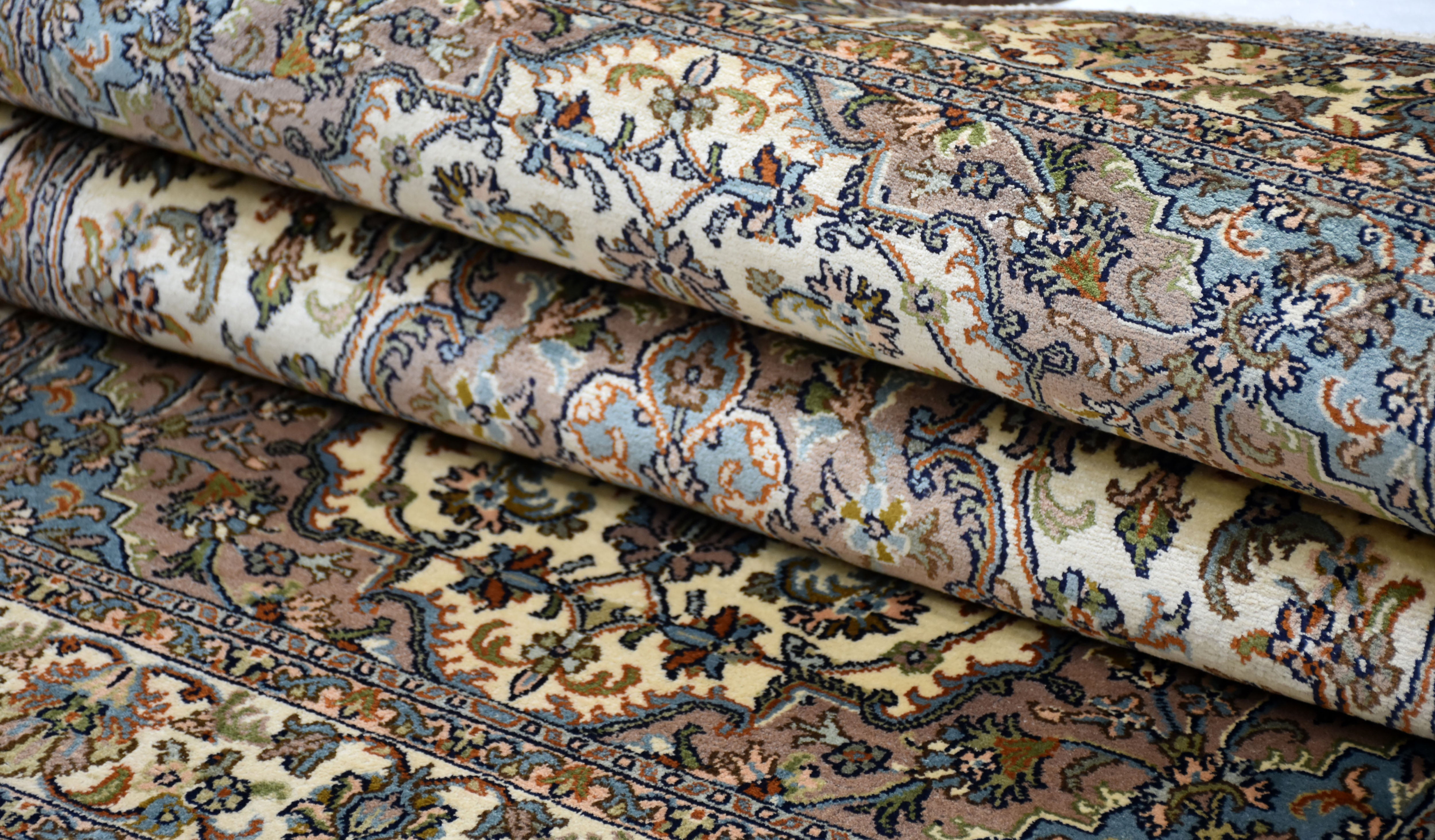 kayoom-kashan-9545-multi-teppich-orient-design-handgewebt-96x157-cm-b-no-91 image 6