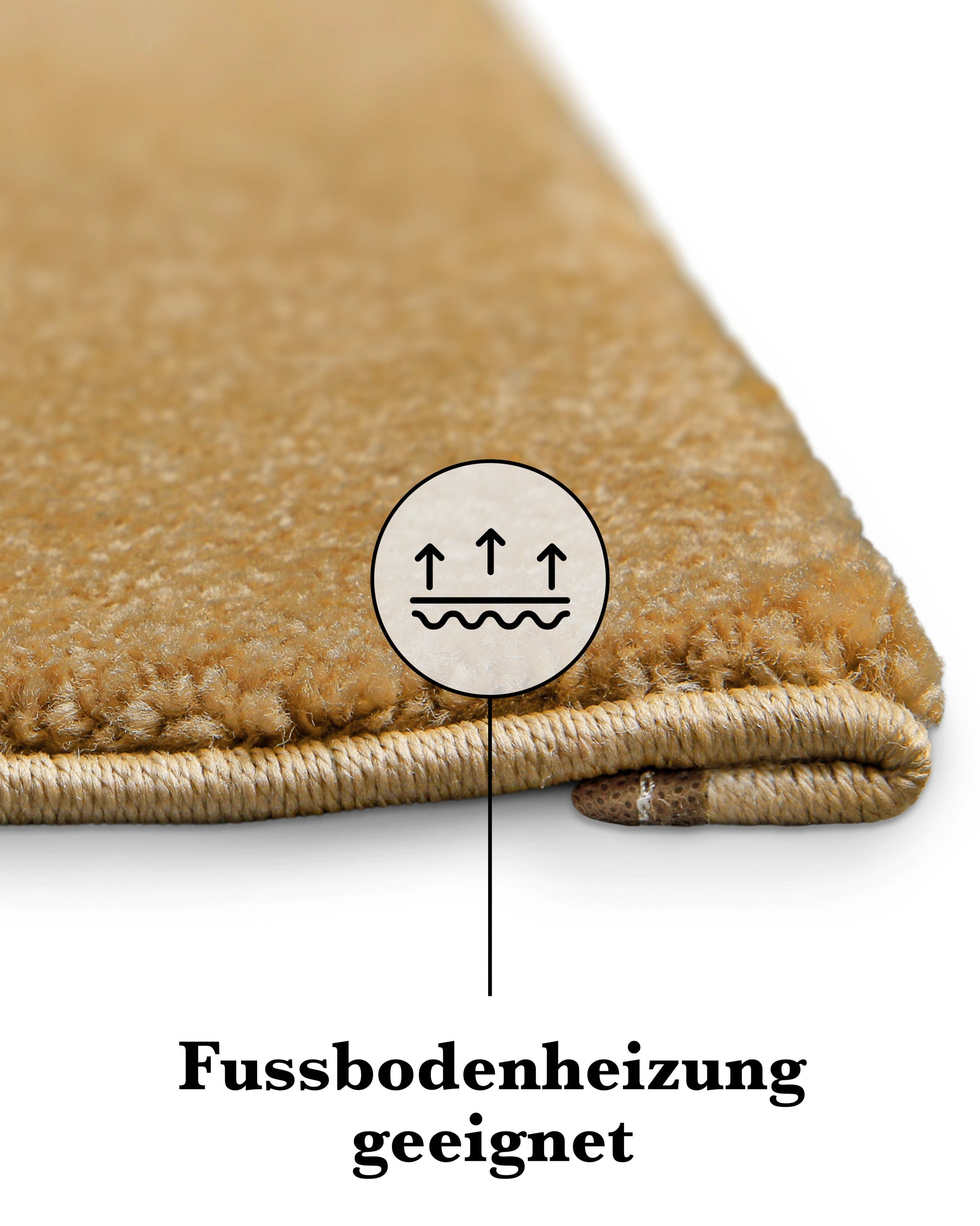 weconhome-basics-freja-kurzflorteppich-ocker-gelb-uni image 5