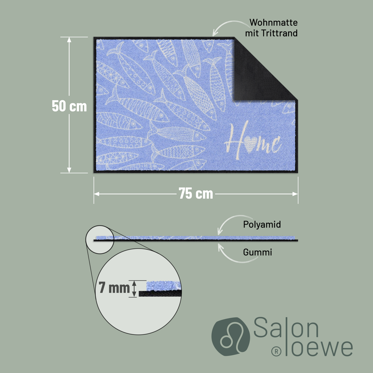 salonloewe-center-of-love-eingangsmatte-50-x-75-cm image 4