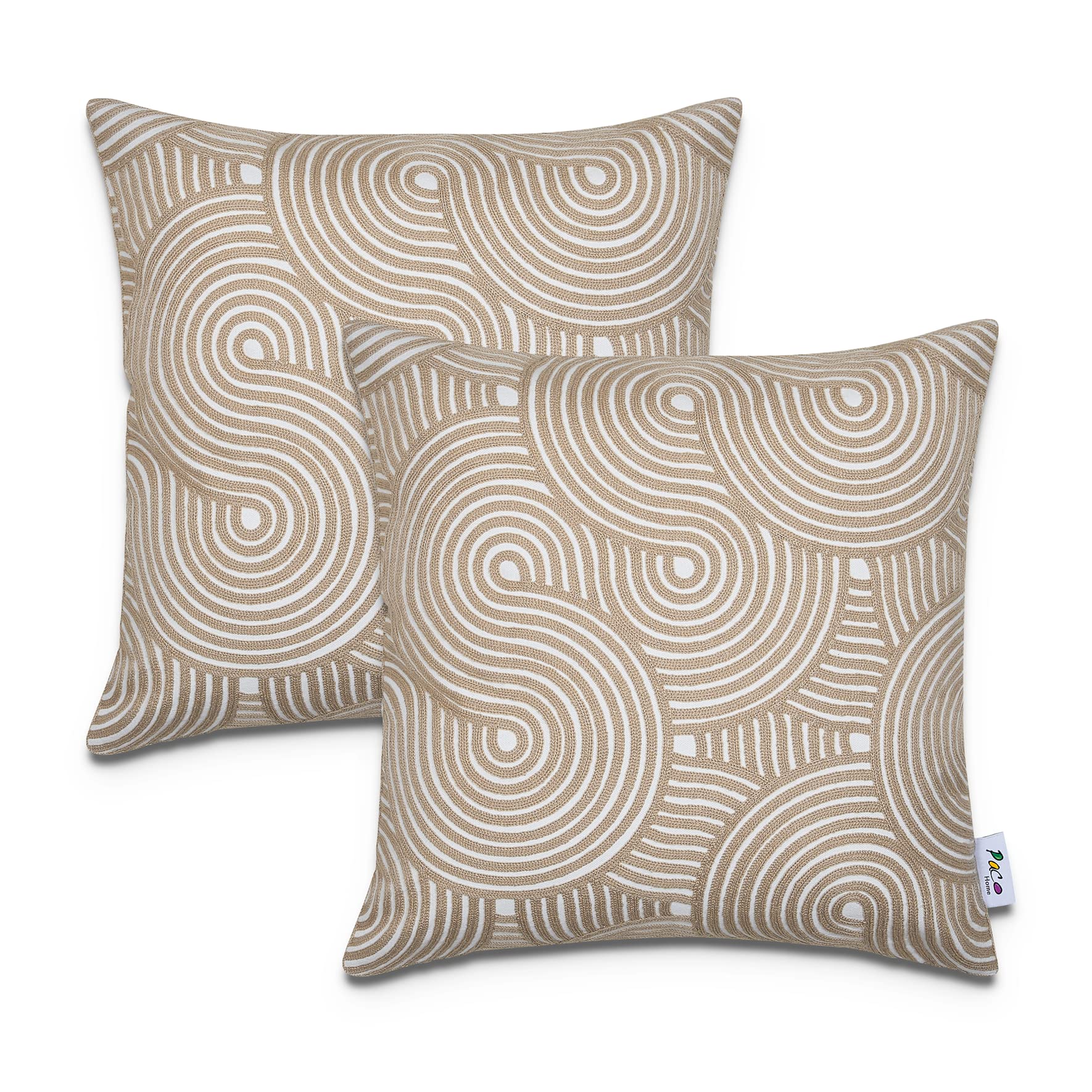 paco-home-kissenbezug-2er-set-deko-kissenh-lle-40x40-cm-100-baumwolle-getuftetes image 1