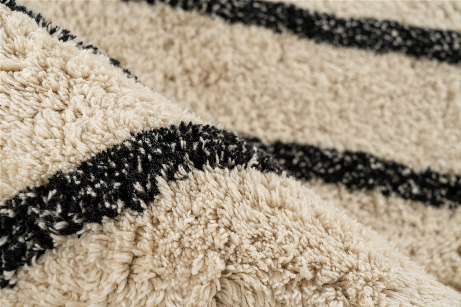 kayoom-mylen-525-flachflorteppich-creme-schwarz-pflegeleicht-verschiedene-gr-en image 4
