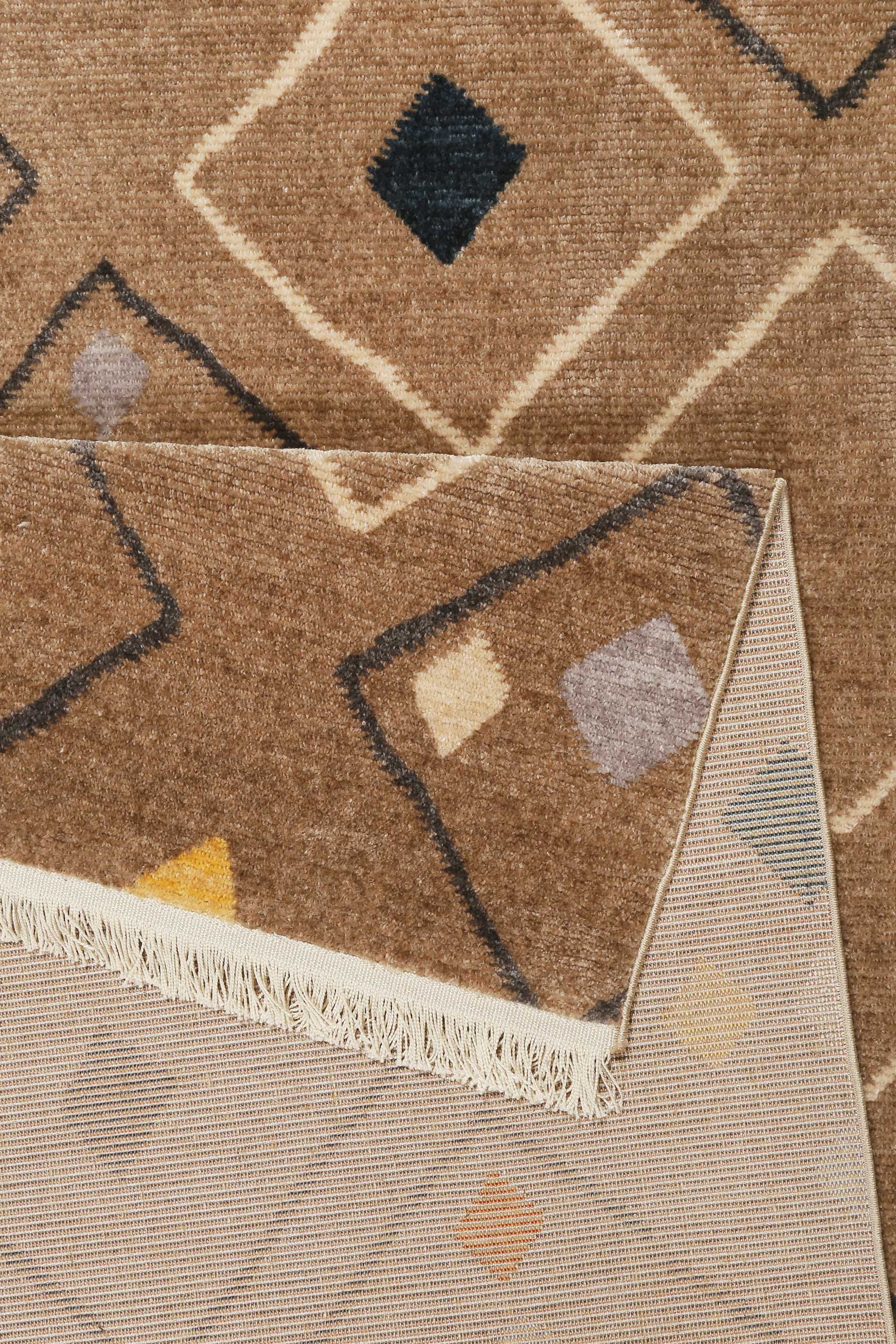 weconhome-mont-royal-teppich-sand-braun-bunt-kurzflor-b-ware image 3