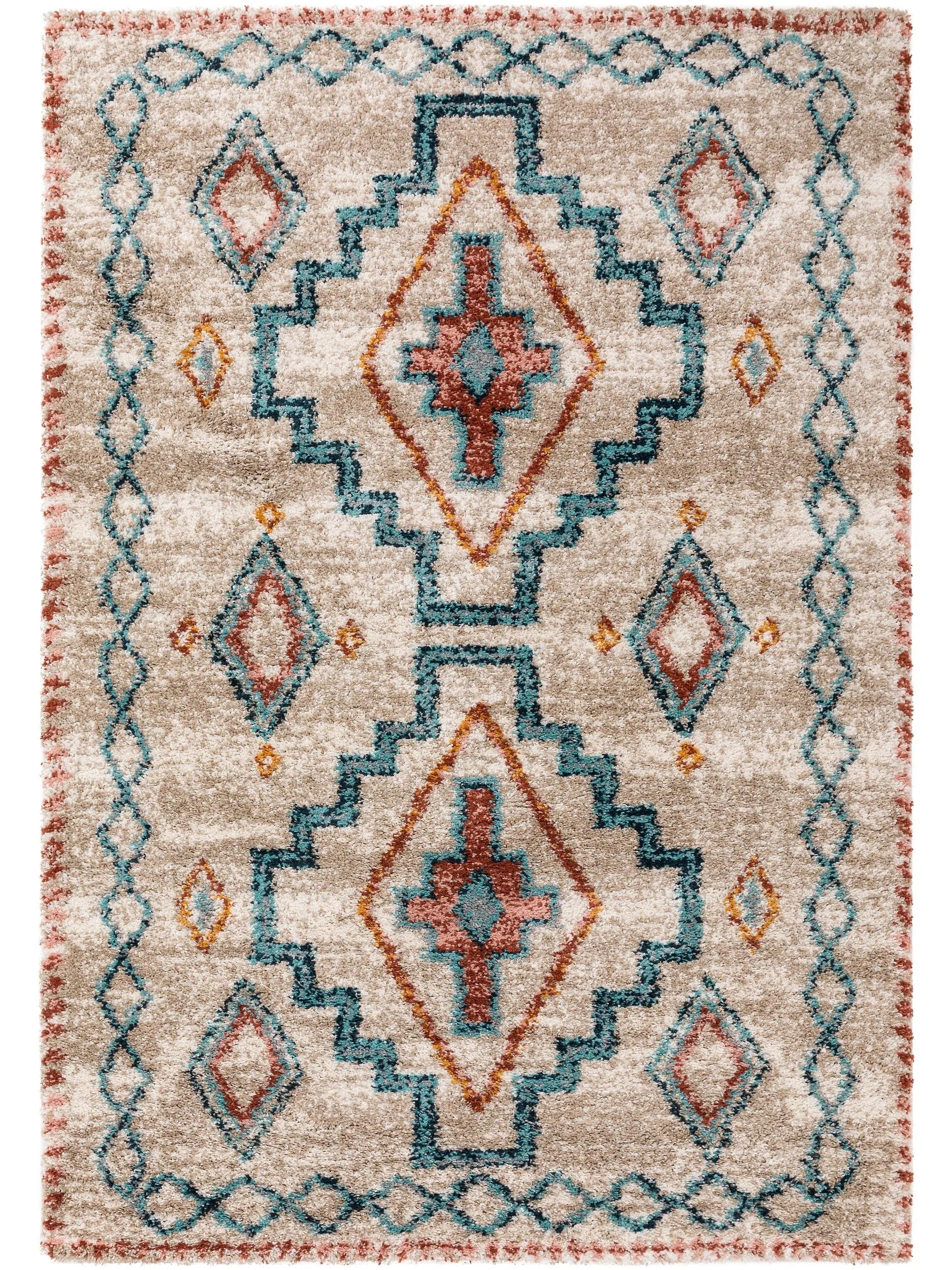 benuta-lytte-hochflorteppich-gobi-multicolor-160x230-cm-kunstfaser-rechteckig-ki image 3