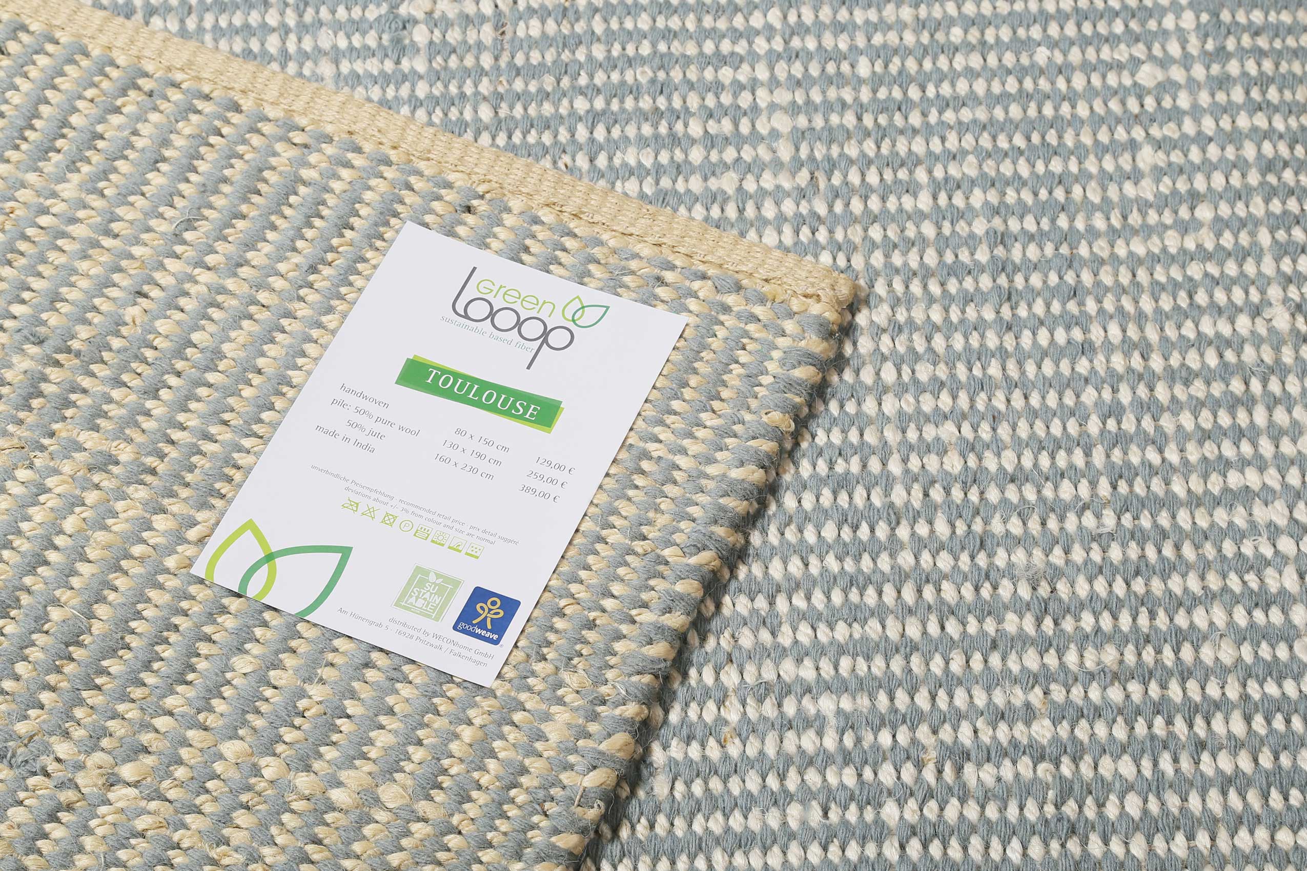 weconhome-toulouse-kelim-teppich-mintgr-n-beige-aus-jute-wolle-green-looop image 5
