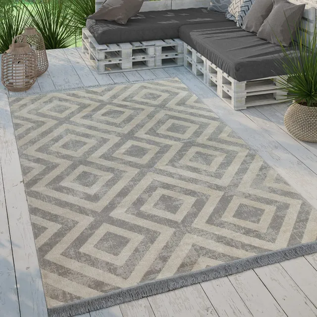 paco-home-aachen-outdoor-teppich-60x100-cm-grau-wei-rauten-flachgewebe image 1