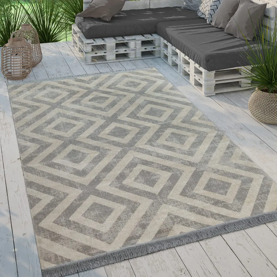 paco-home-aachen-outdoor-teppich-60x100-cm-grau-wei-rauten-flachgewebe image 1