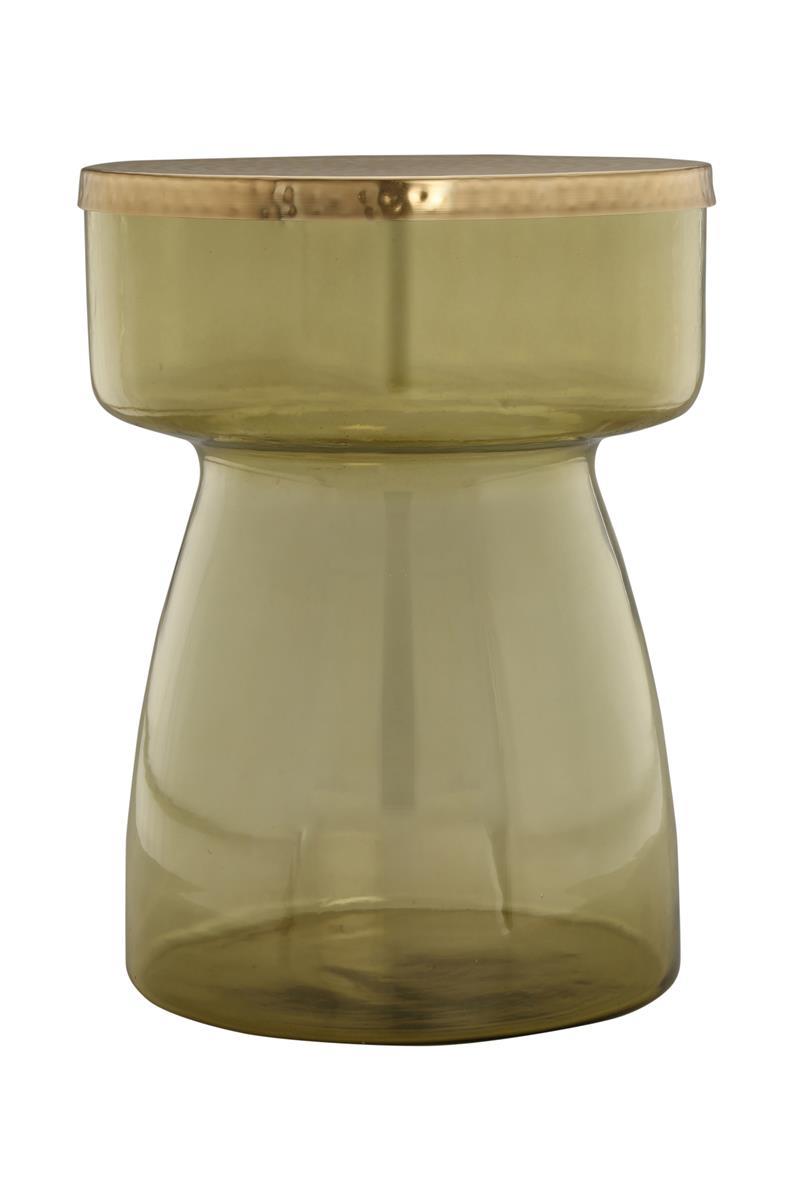 kayoom-beistelltisch-roman-125-retro-design-glasgestell-mit-goldener-metallplatt image 6