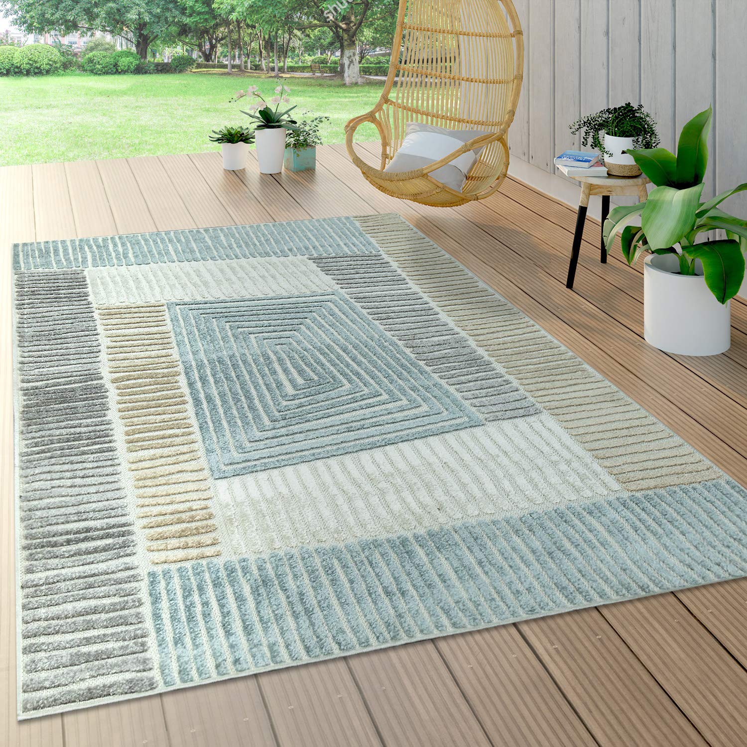 paco-home-outdoor-teppich-geometrisch-3d-grau-2-160x230-cm image 7