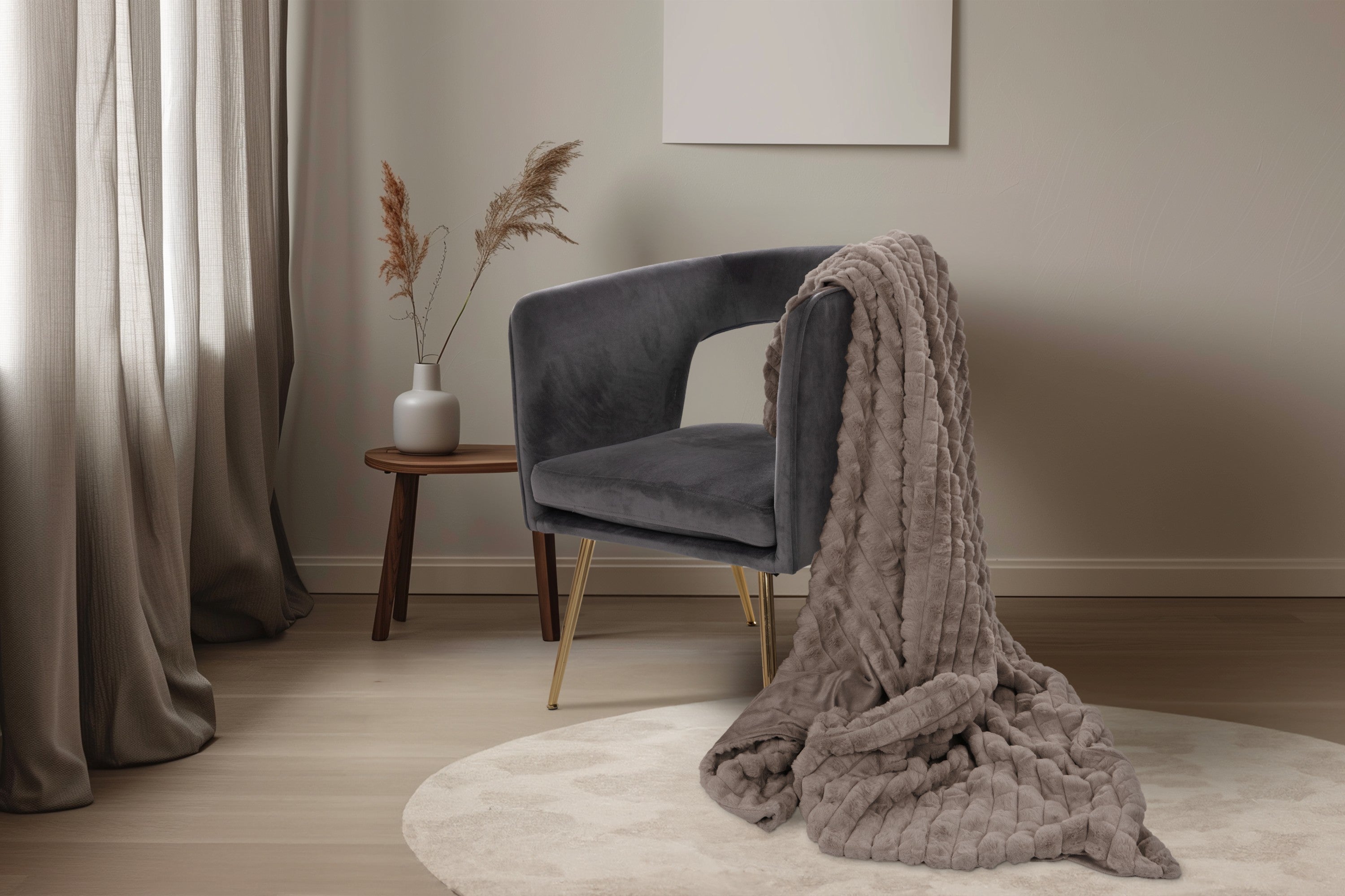 kayoom-decke-spa-essence-125-weiche-tagesdecke-aus-polyester-mit-567-g-m-in-sech image 3