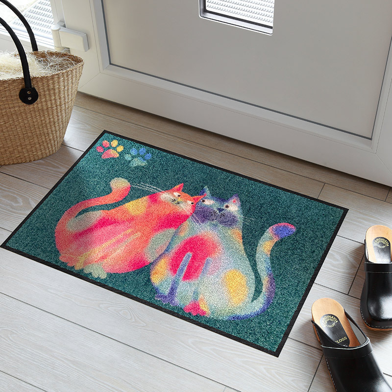 salonloewe-rainbow-cats-eingangsmatte-50-x-75-cm image 2