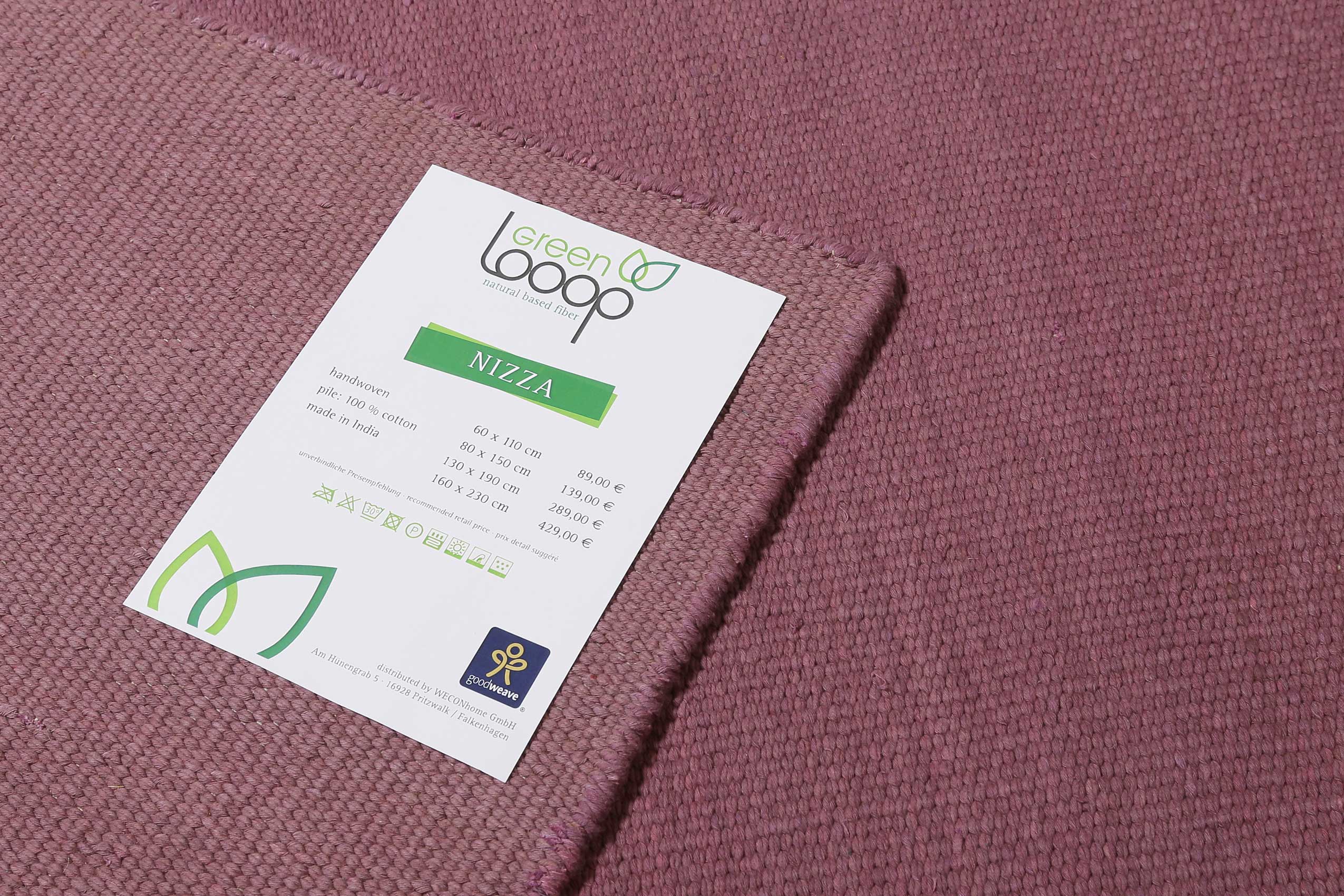 weconhome-kelim-teppich-nizza-green-looop-handgewebte-baumwolle-flieder-rot image 4