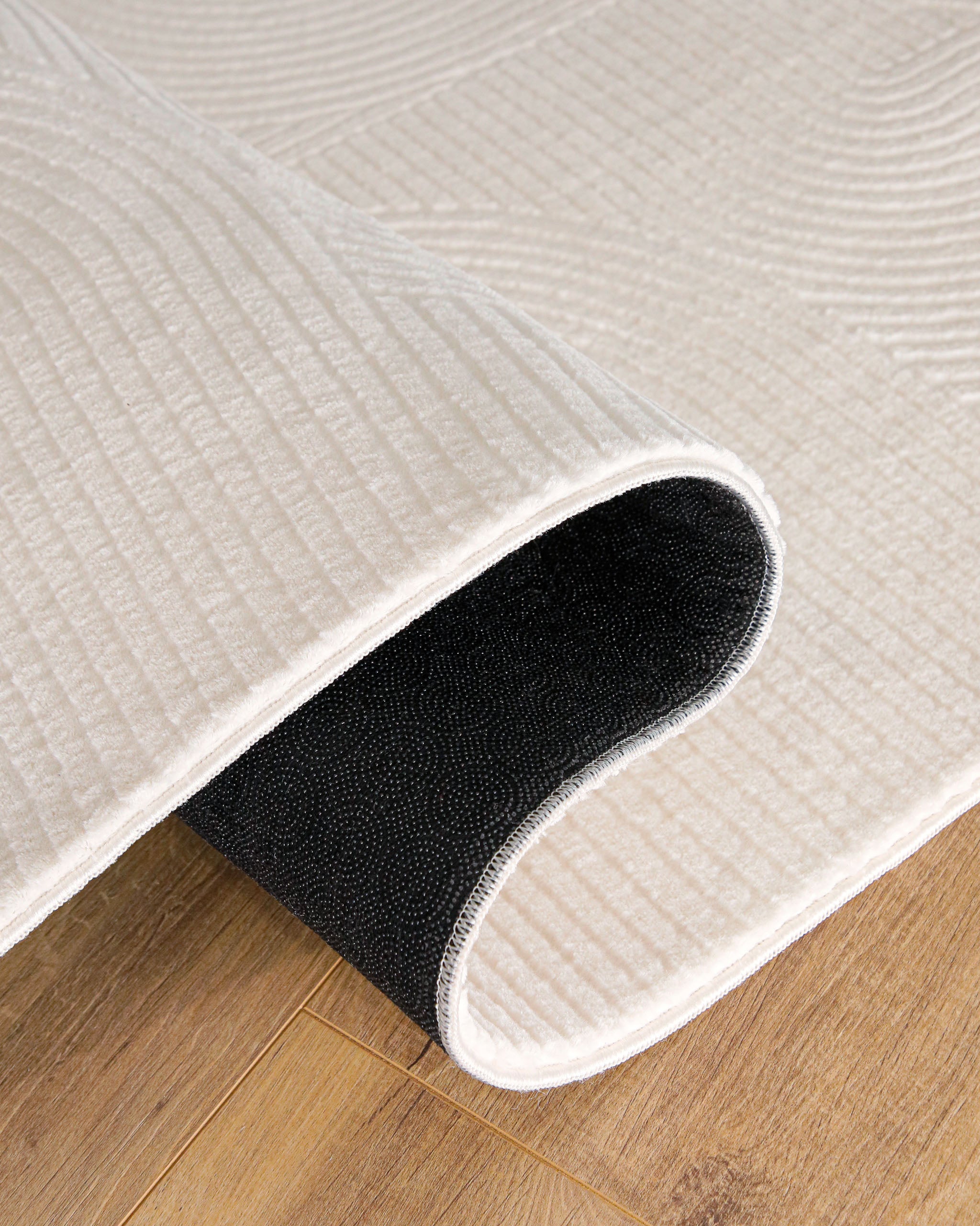 weconhome-kurzflorteppich-nuuk-arc-getufteter-teppich-in-creme-wei-mit-hoch-tief image 3