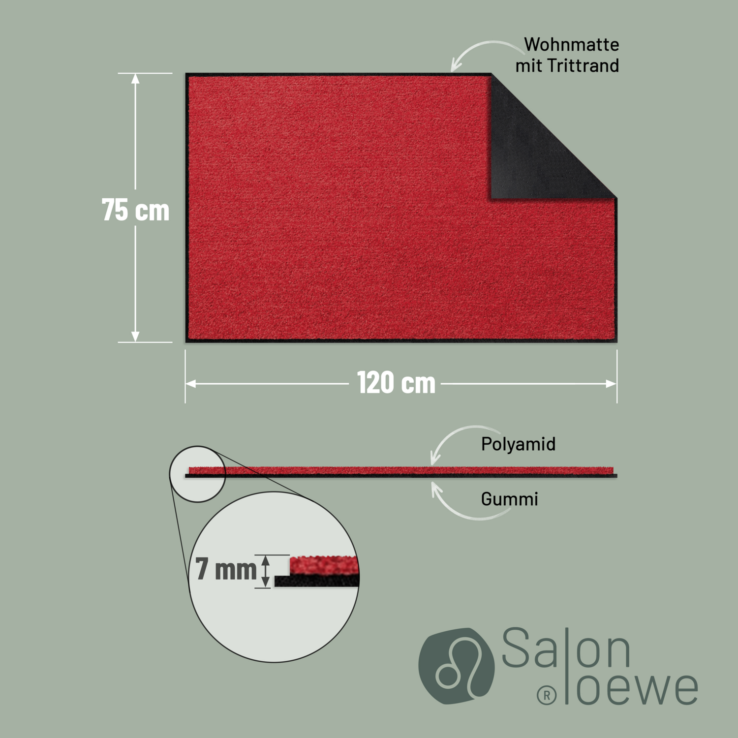 salonloewe-rot-sonderform-75-x-120-cm-rechteckige-fu-matte-in-kr-ftigem-rot image 3