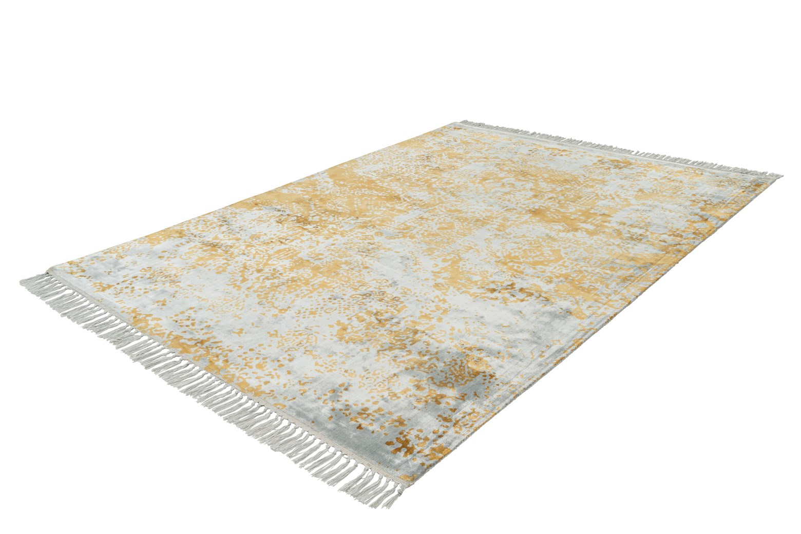 kayoom-dolce-vita-325-vintage-teppich-aus-viskose-mit-flachflor-farbvarianten image 2
