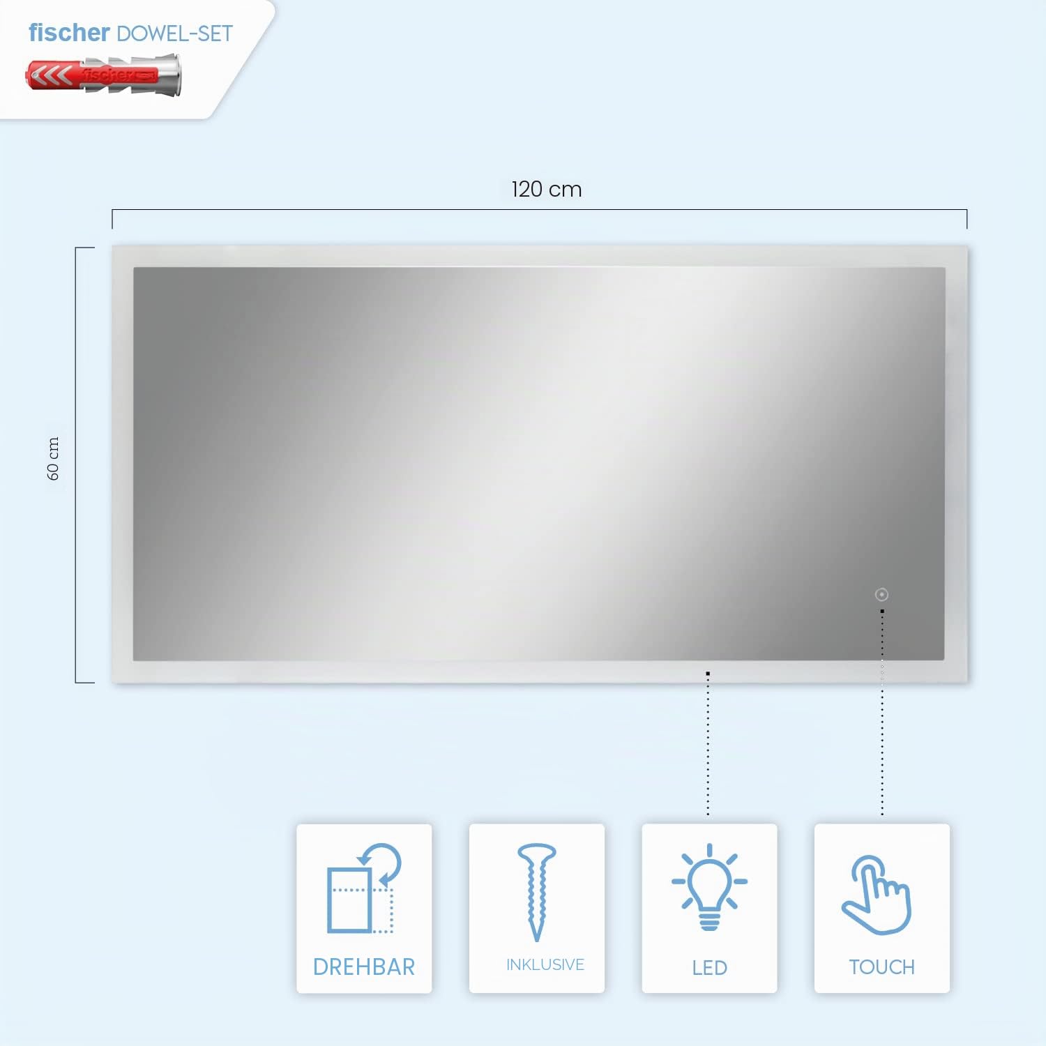 paco-home-badspiegel-mit-beleuchtung-rechteckig-120x60-cm-typ-2-ip44 image 5