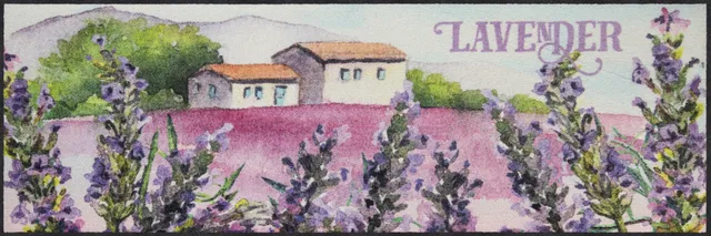 salonloewe-lavender-houses-l-ufer-60-x-180-cm-florale-motivmatte-f-r-den-flur image 1