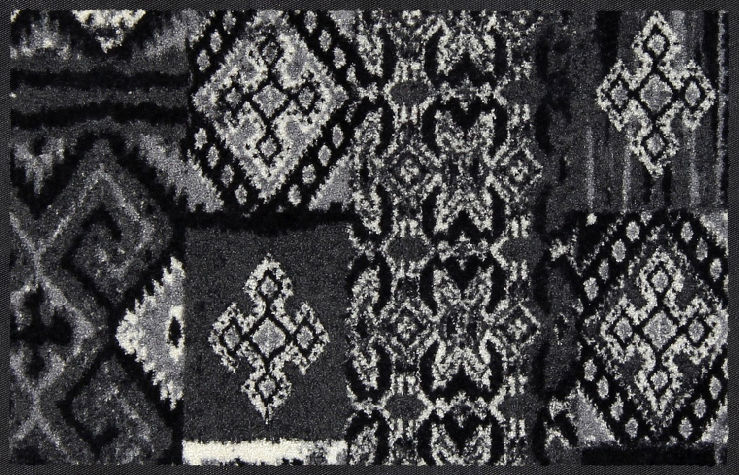 salonloewe-la-grange-black-eingangsmatte-45-x-70-cm-elegantes-landhaus-design image 1