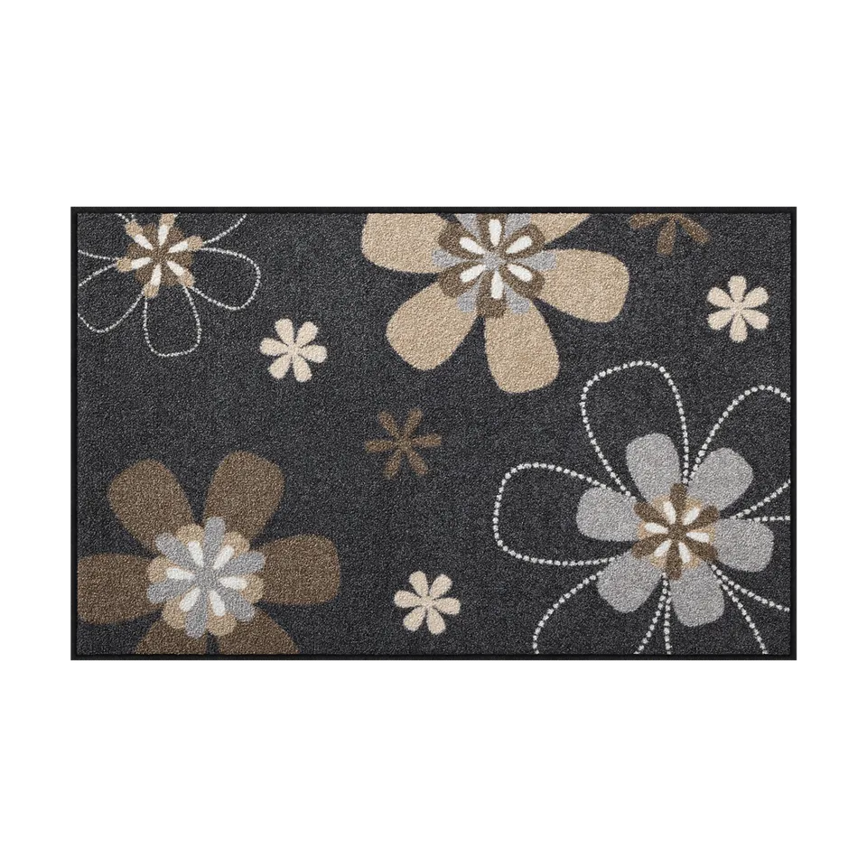 salonloewe-florentina-teppich-75-x-120-cm-florales-design-braun-beige image 1