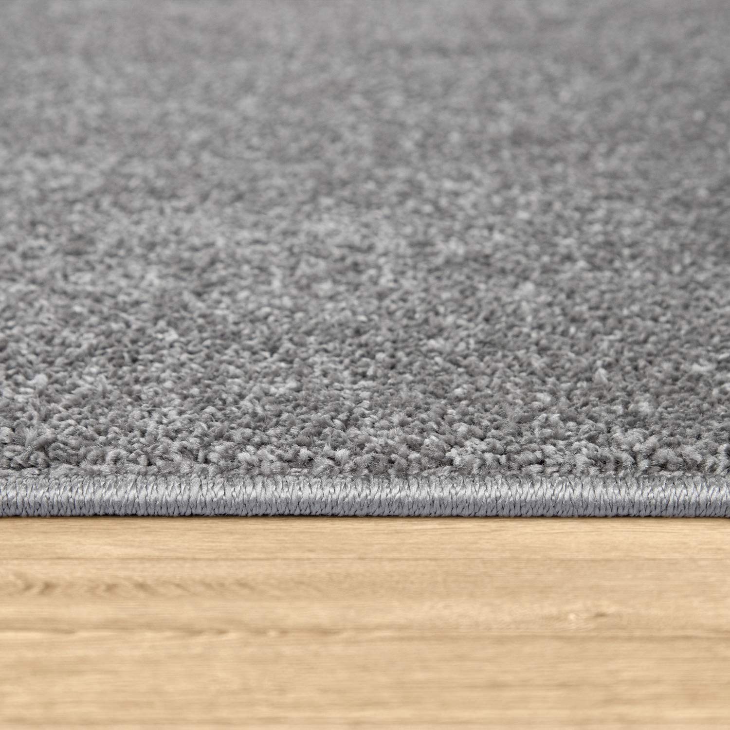 paco-home-metro-teppich-dunkel-grau-80x250-cm-kurzflor image 2