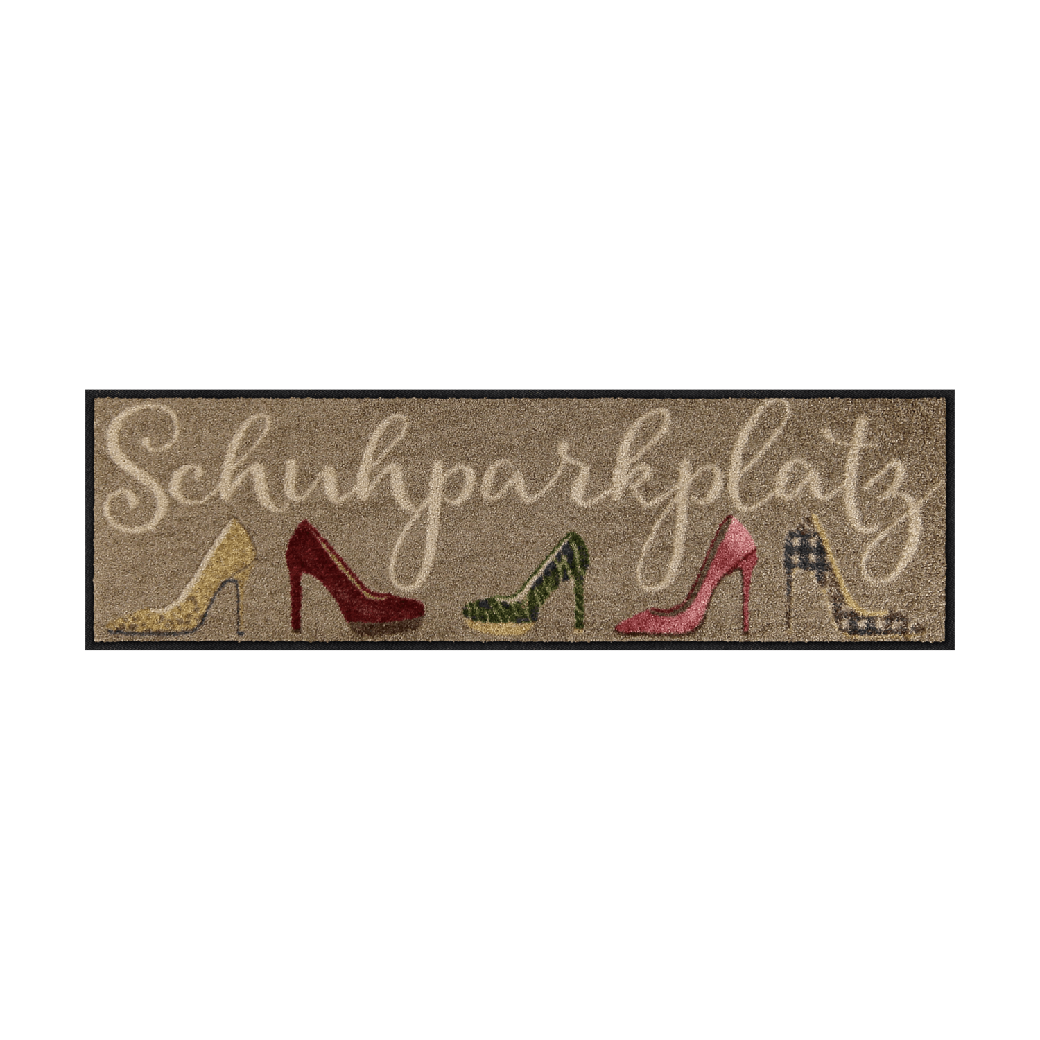 salonloewe-stiletto-parkplatz-schuhabstellmatte-30-x-100-cm-modische-matte-mit-d image 1