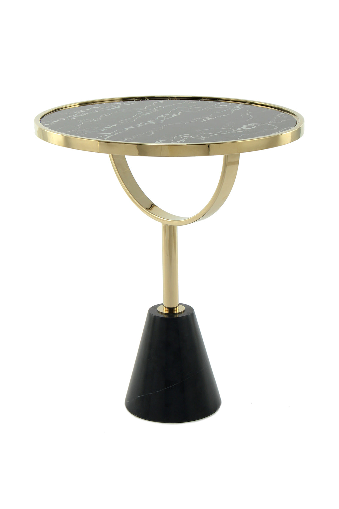 kayoom-beistelltisch-oscar-125-marmor-beistelltisch-mit-metallgestell-und-glaspl image 2
