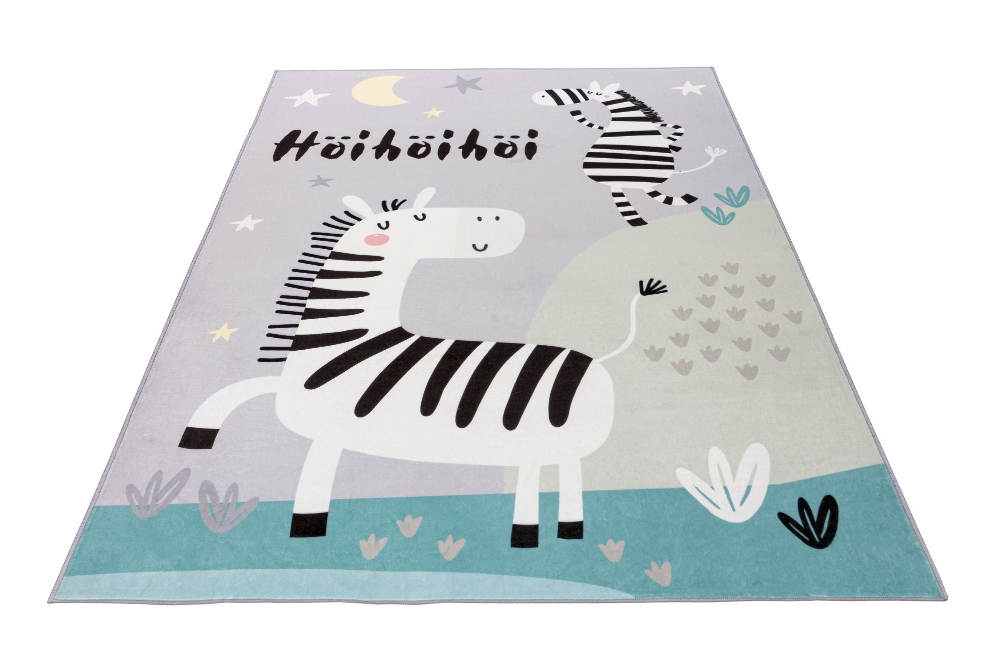 kayoom-wonder-128-kinderzimmerteppich-grau-weicher-kurzflor-6-mm image 3