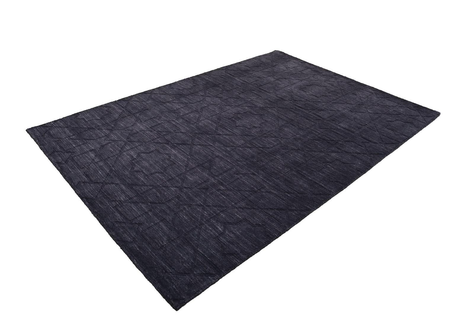 kayoom-ganges-410-handgekn-pfter-wollteppich-im-trend-design-anthrazit image 4
