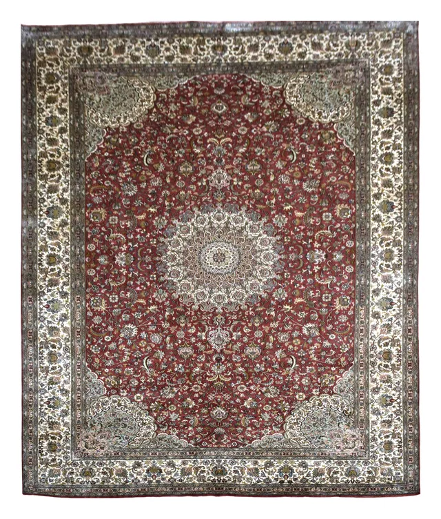 kayoom-kashan-8379-multi-orientteppich-271cm-x-364cm image 1
