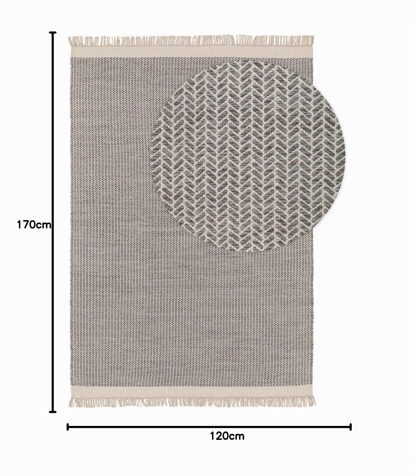 benuta-pure-wollteppich-kim-grau-120x170-cm-ikat image 3