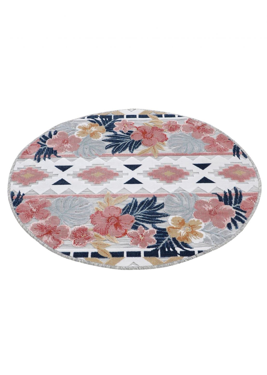 carpetfine-deja-rund-multicolor-120-cm-in-outdoor-teppich image 4