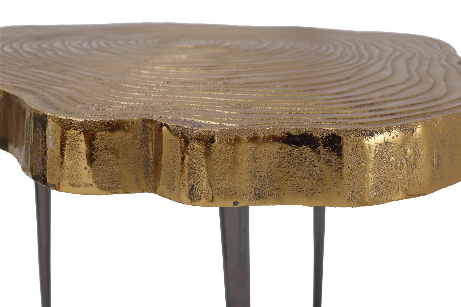 kayoom-beistelltisch-wood-art-225-metallgestell-holzoptik-retro-design image 2