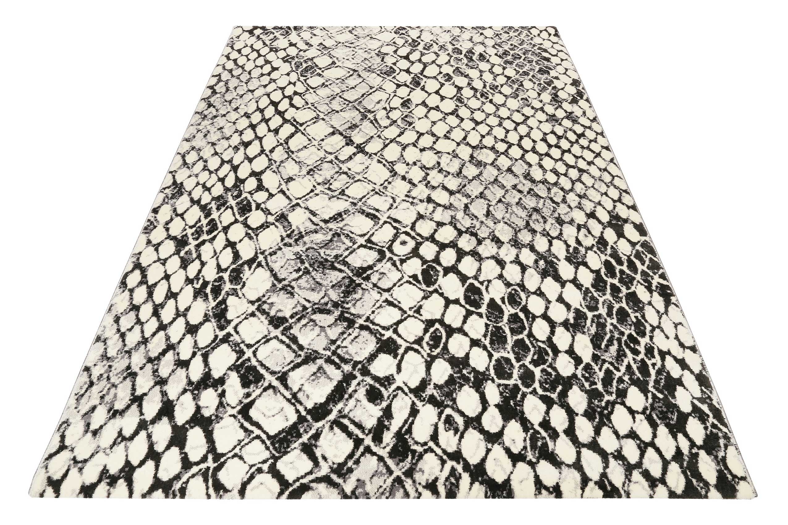 weconhome-teppich-snake-animal-print-grau-schwarz image 2