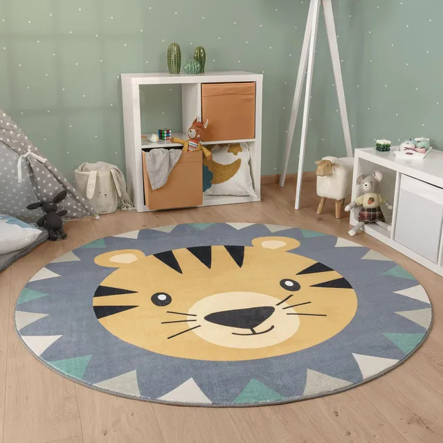 paco-home-kinderteppich-rund-160-cm-l-wenkopf-b-renkopf-waschbar-bunt image 1
