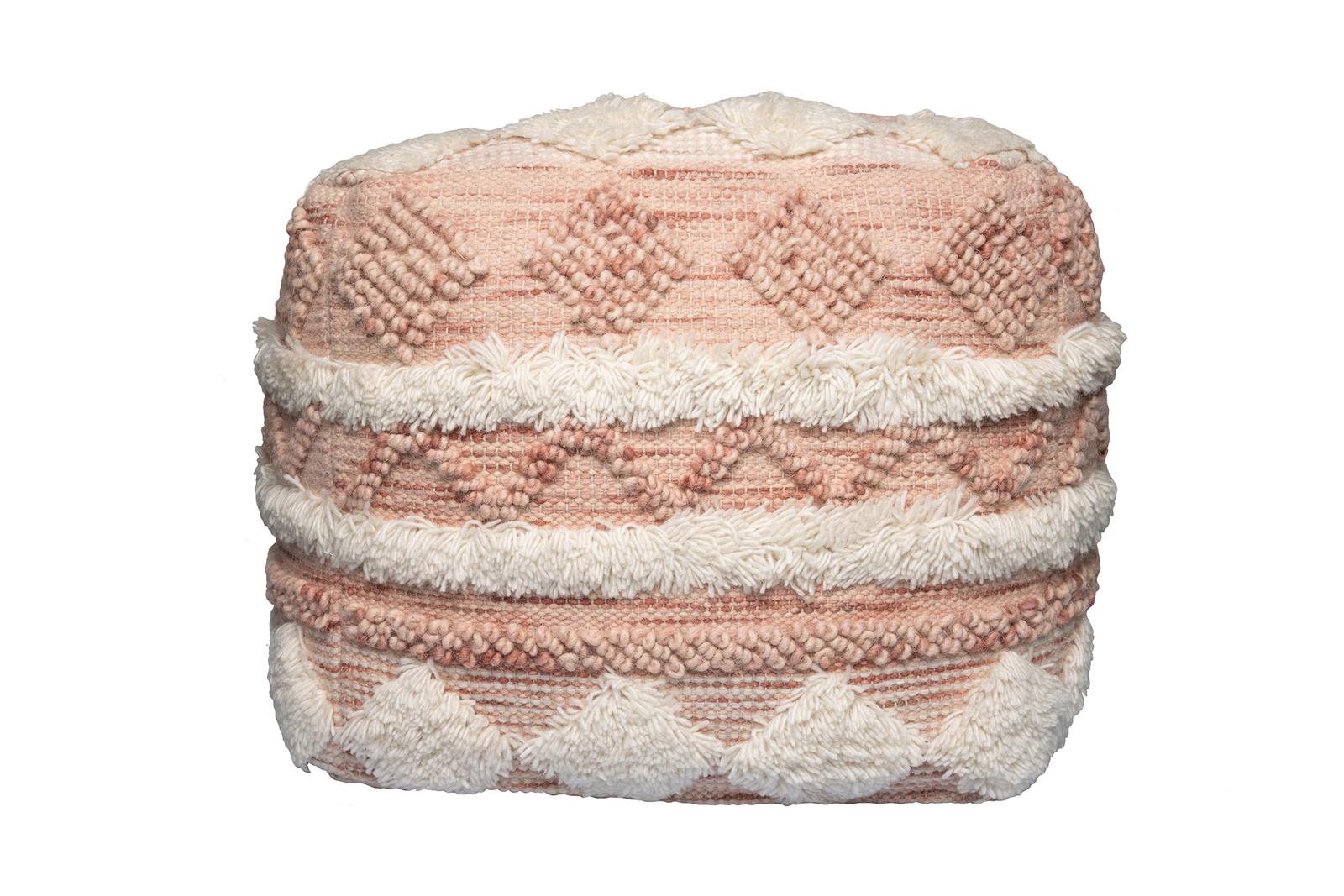 kayoom-bohist-225-pouf-hocker-im-boho-stil-mit-fransen-und-quasten image 4