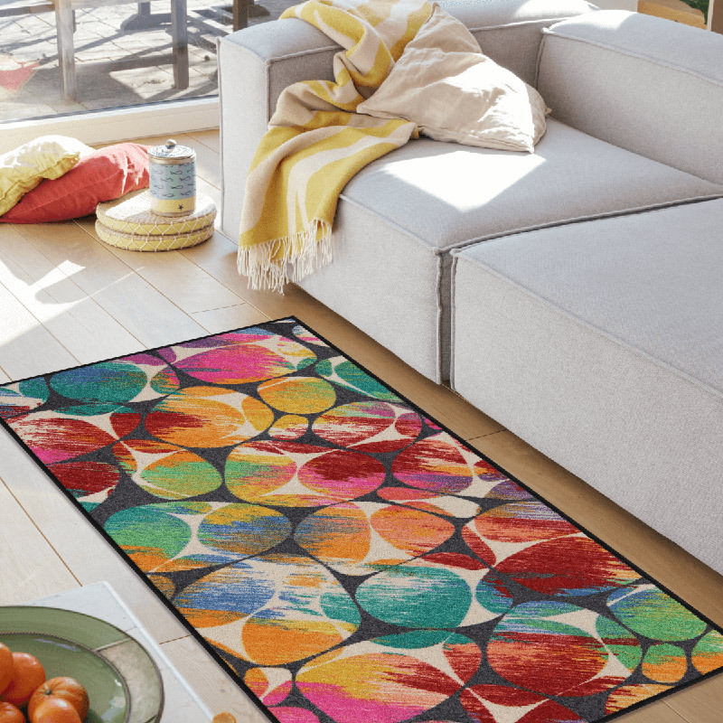 salonloewe-stone-layers-colourful-l-ufer-75-x-150-cm-fu-matte-mit-bunten-kreisen image 2