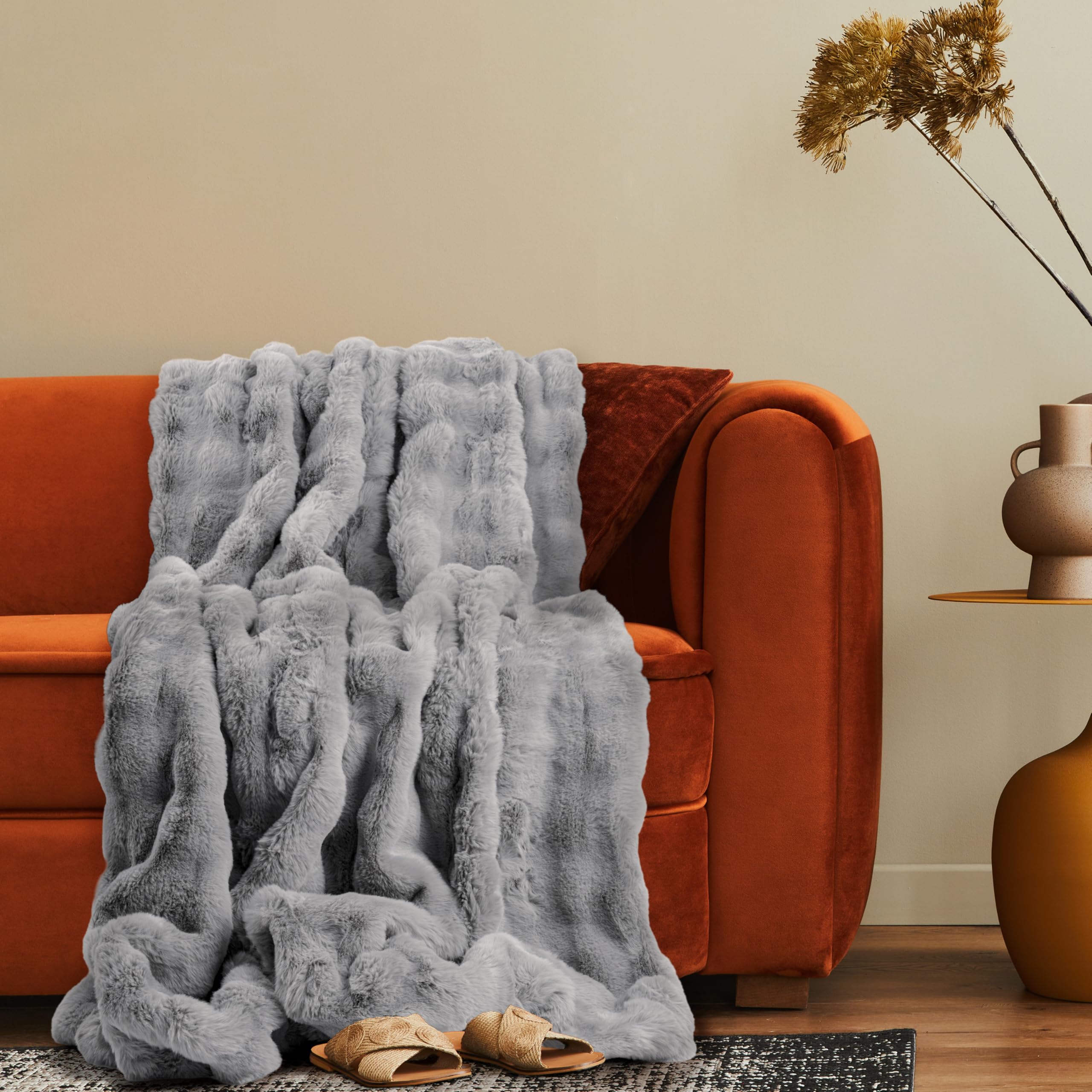 paco-home-kuscheldecke-rautenmuster-grau-150x200-cm image 1