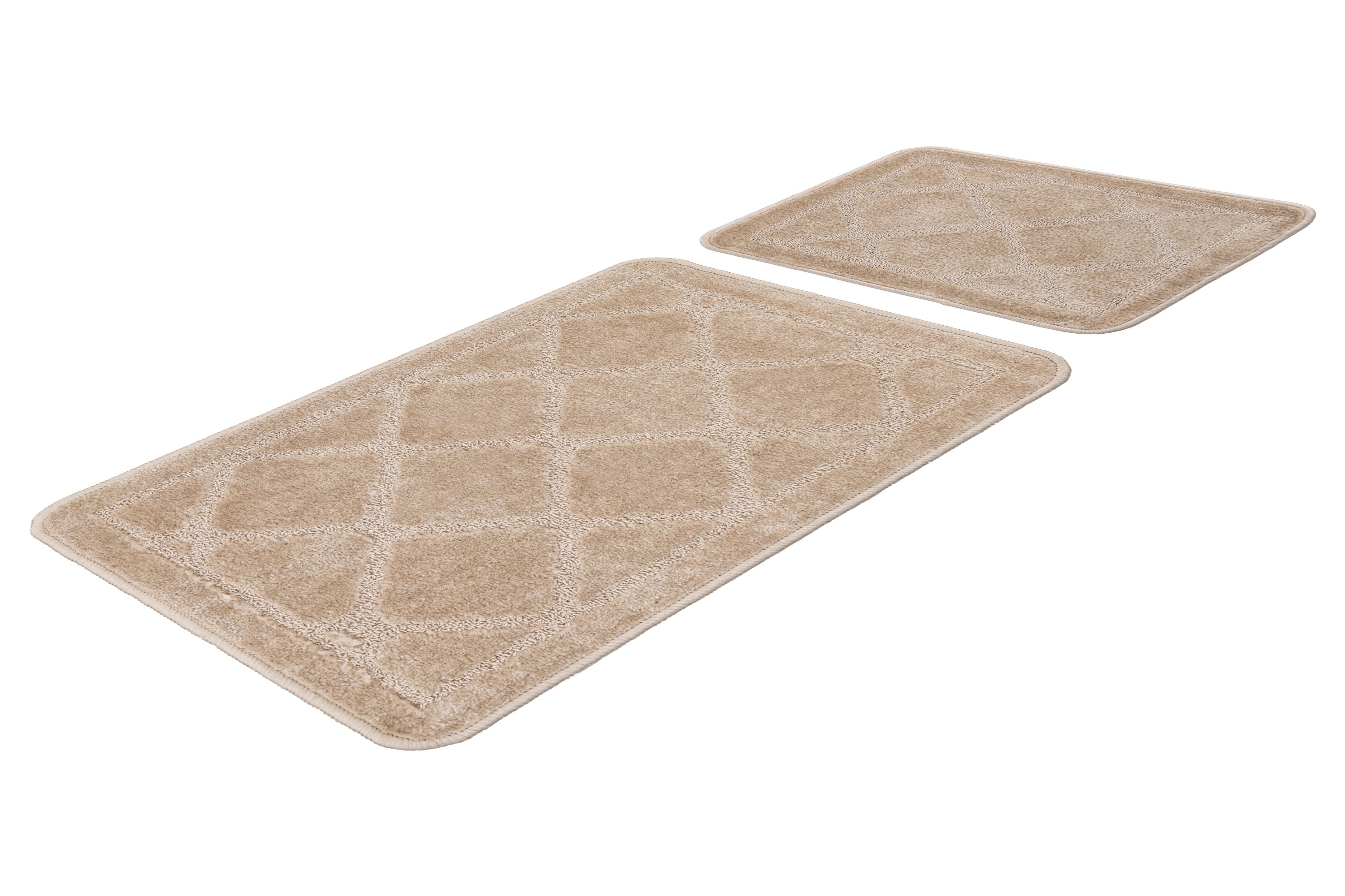 kayoom-badematte-soft-lagoon-125-2er-set-polypropylen-9-mm-florh-he-1200-g-m-rut image 2