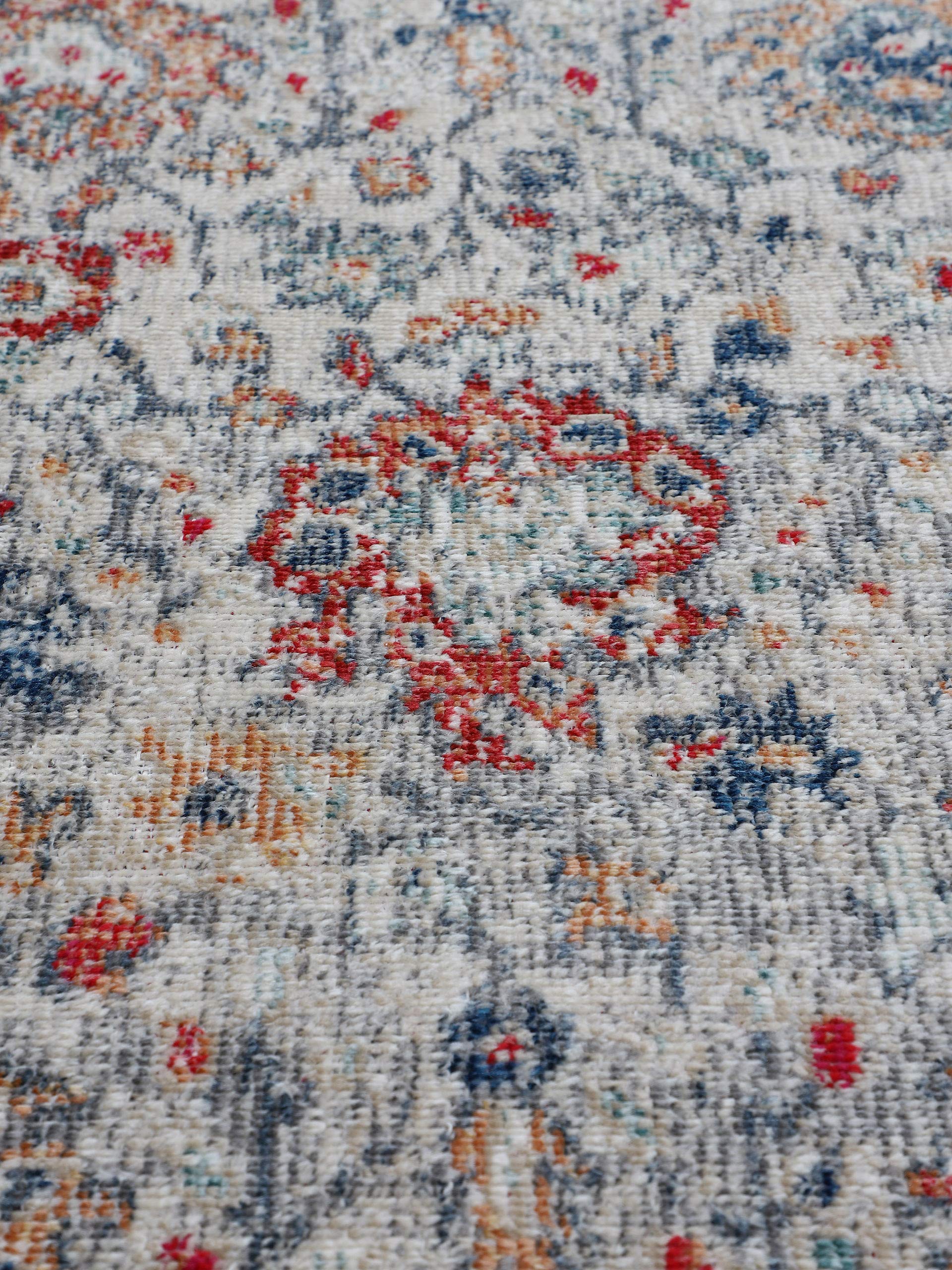 carpetfine-flachgewebeteppich-flori-hellgrau-120x170-cm-moderner-vintage-look-te image 8